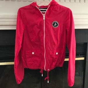 Abercrombie & Fitch Pink Rain Jacket